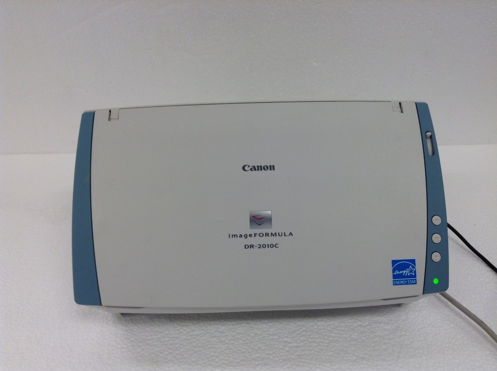 Canon imageFORMULA DR-2010C USB Document Scanner w/ ADF 2,336 Scans WORKING