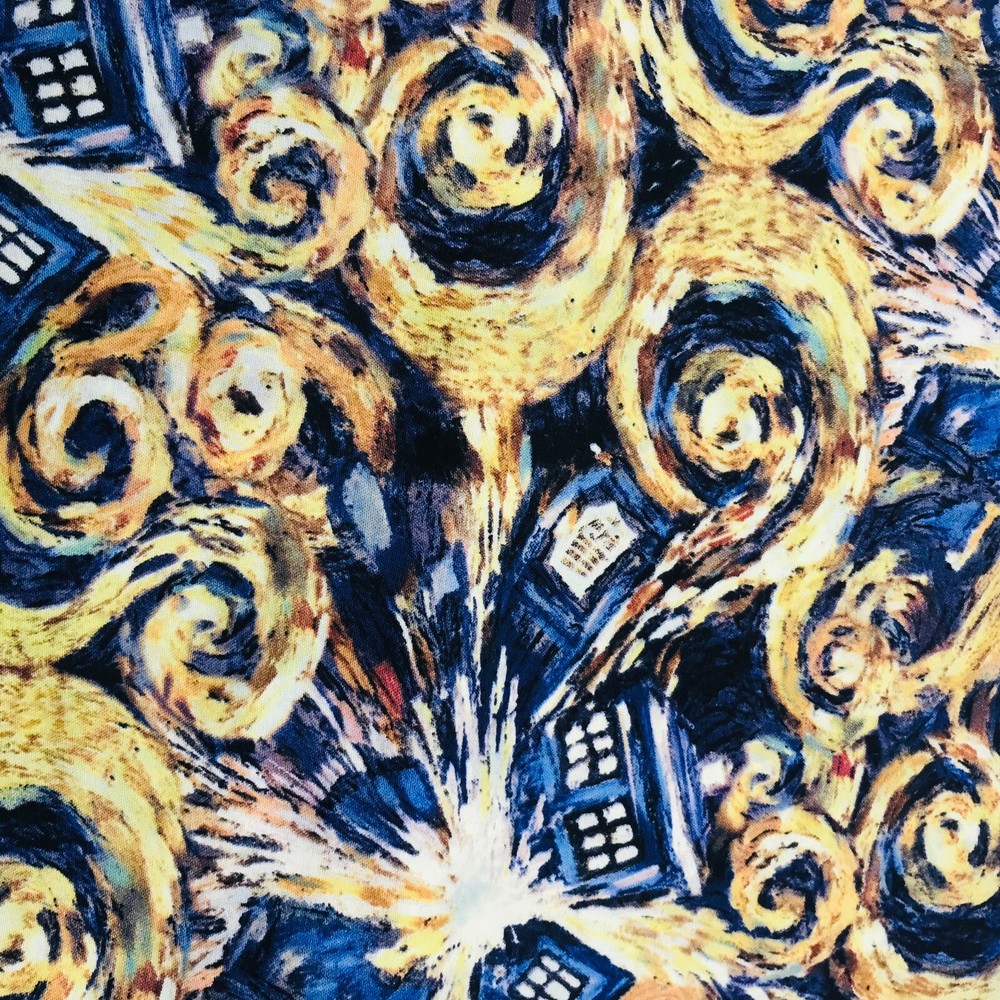 Dr. Who Exploding Tardis Grime Guards - Q-Snap Frame-Cross Stitch/Needlecraft