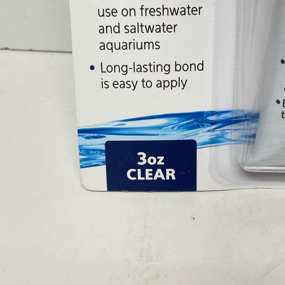 Aquarium Safe Silicone Sealant Clear 3oz