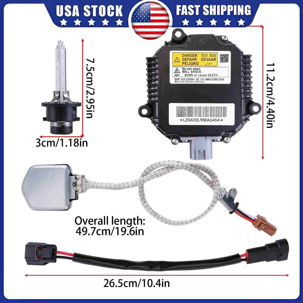 For Nissan Altima 2007 2008 2009-2010 Abs Plastic Headlight Ballast Control Unit