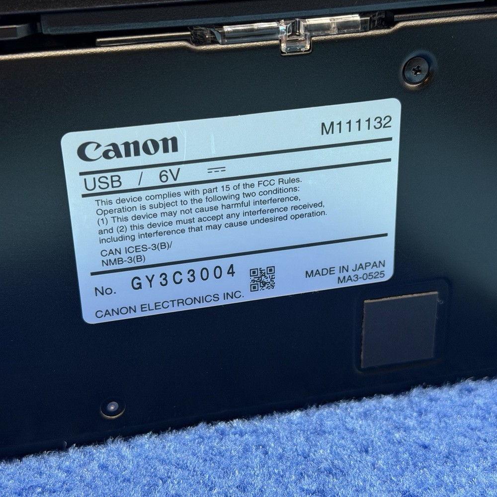 Canon imageFORMULA P-215II Mobile Document Scanner