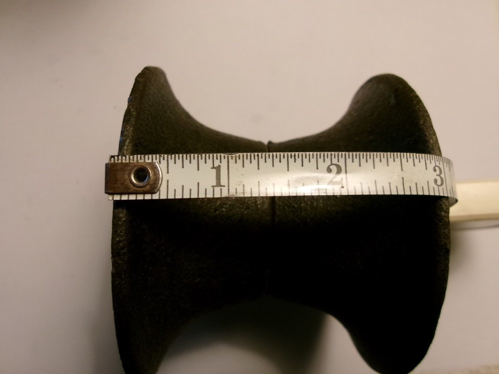 (2) VINTAGE 1" BAR COLLARS (TAIWAN)