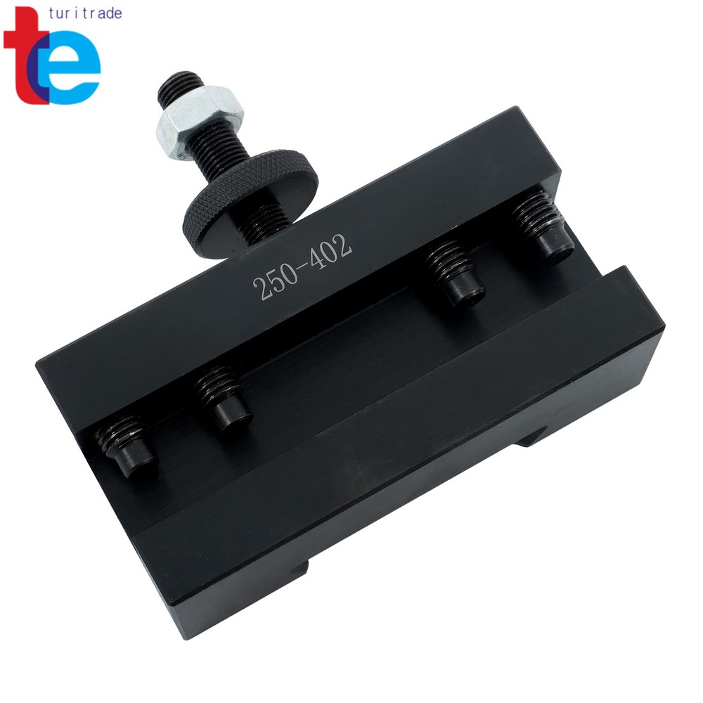 Industrial CA #2 Tool Post 250-402 w/ Quick Change Turning Facing Holder