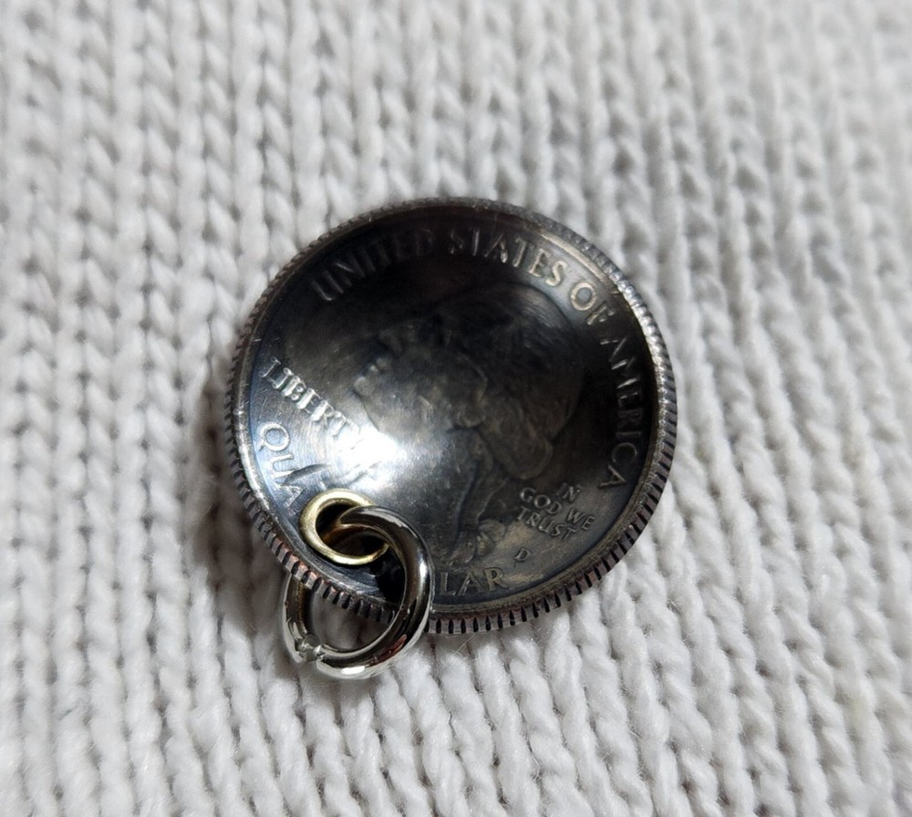 US QUARTER Coin Pendant Hi Quality