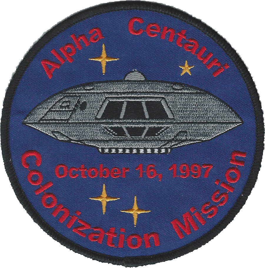 Lost In Space - Jupiter 2 Colonization Mission Patch J2 Netflix
