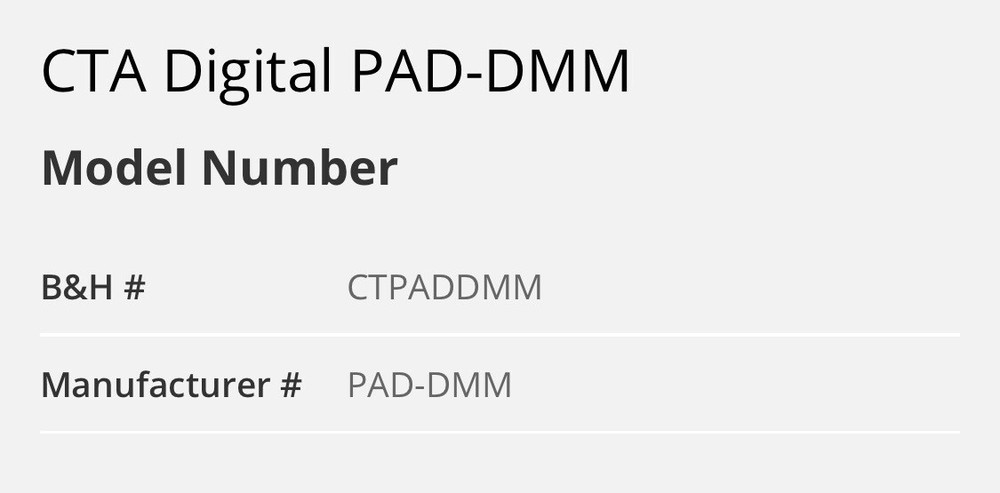 CTA Display Monitor Mount for Tablets