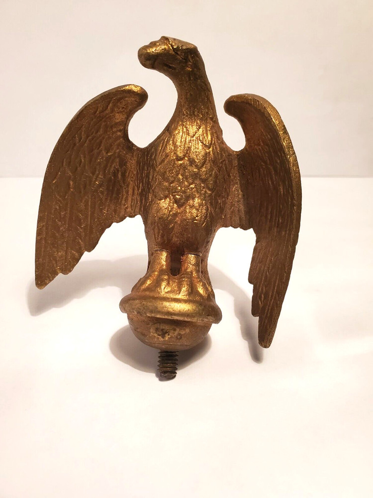 CIVIL WAR Flag Topper Bronze