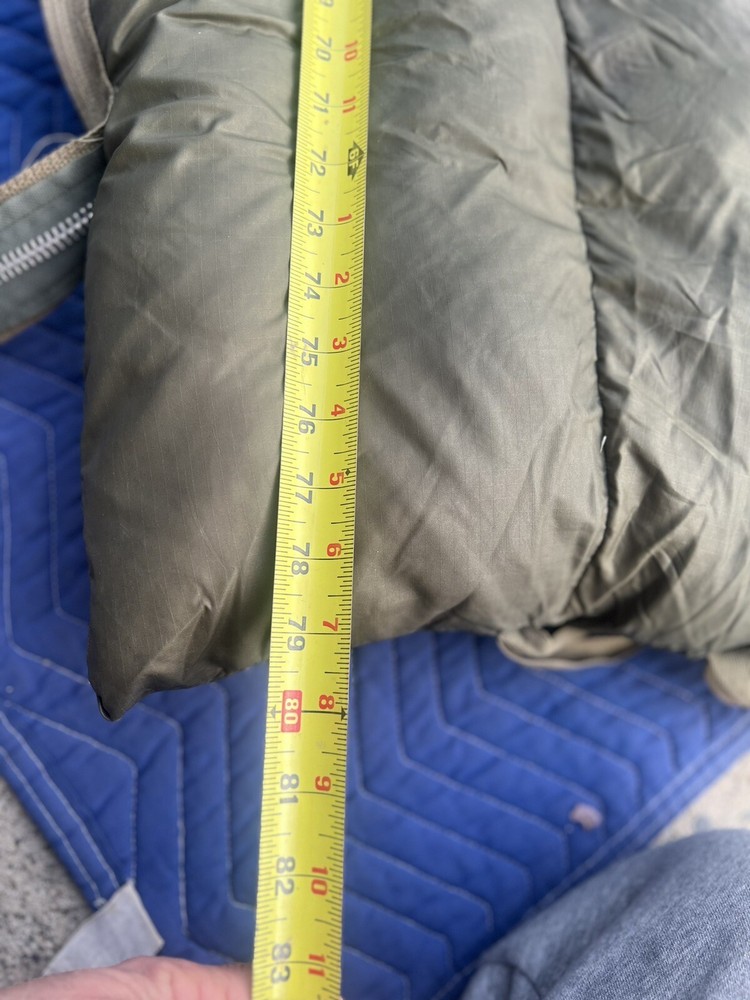 MG Brin & Sons Down Sleeping Bag Military Green