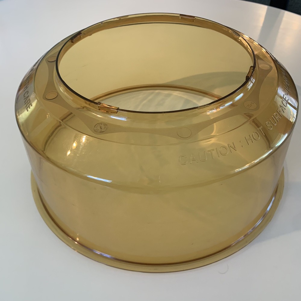 Nuwave Pro Plus Oven Yellow Amber Dome 20602 REPLACEMENT PART ONLY EUC