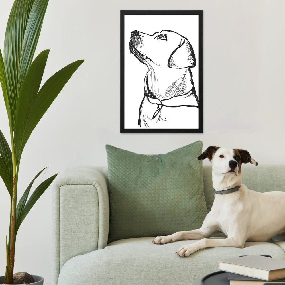 Black 16X24 Frame - Single Frame, 16 X 24 Poster Frame for Artwork, Puzzle