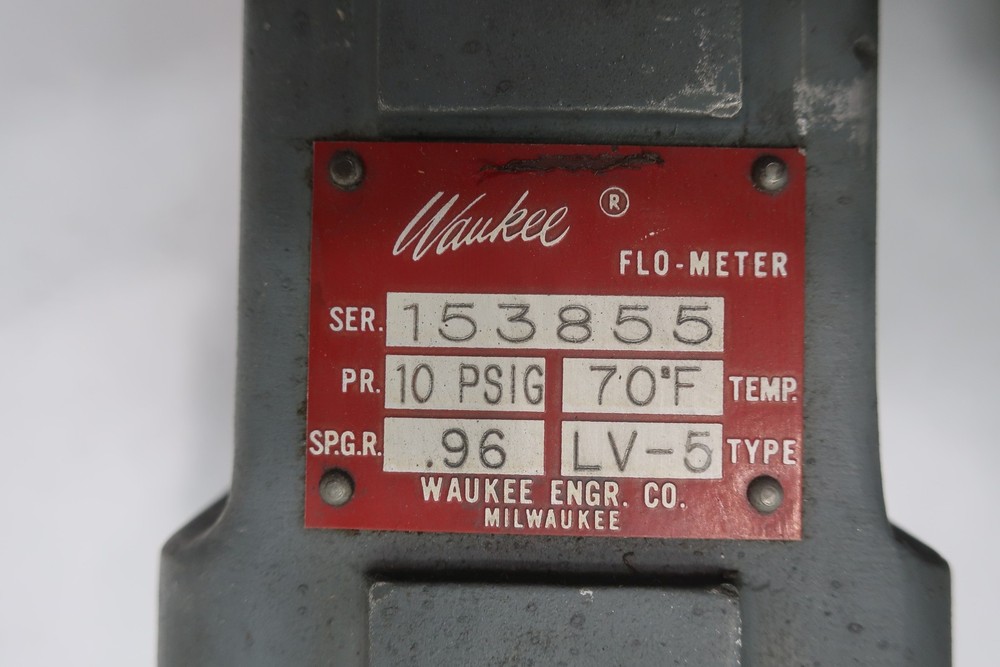 Waukee LV-5 Flow Meter