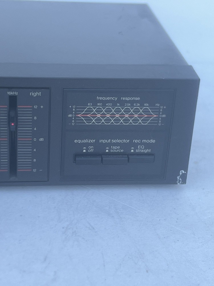 Technics Stereo Graphic Equalizer Model SH-8029 - Made In Japan works great
