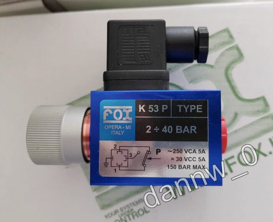 New in Box FOX K53P PRESSURE SENSOR Switch