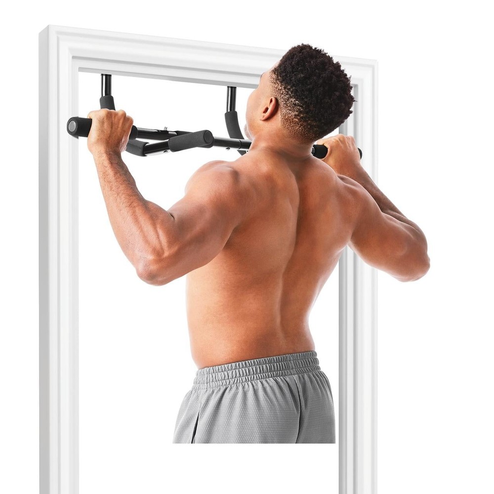Multi-Function Pull-Up Bar, Black Suitable for family fitness use