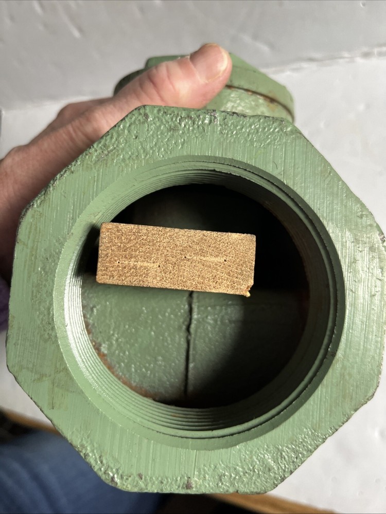 TACO 3" Cast Iron Horizontal Check Flo Valve 223-019 Threaded NOS