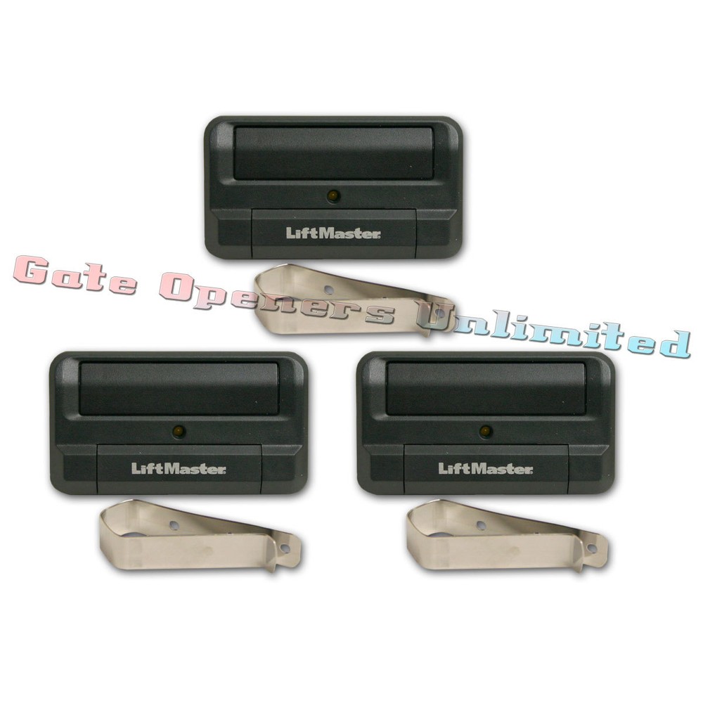Liftmaster Gate Opener 811LMX 3-Pack Remote Control Transmitter Gate Openers