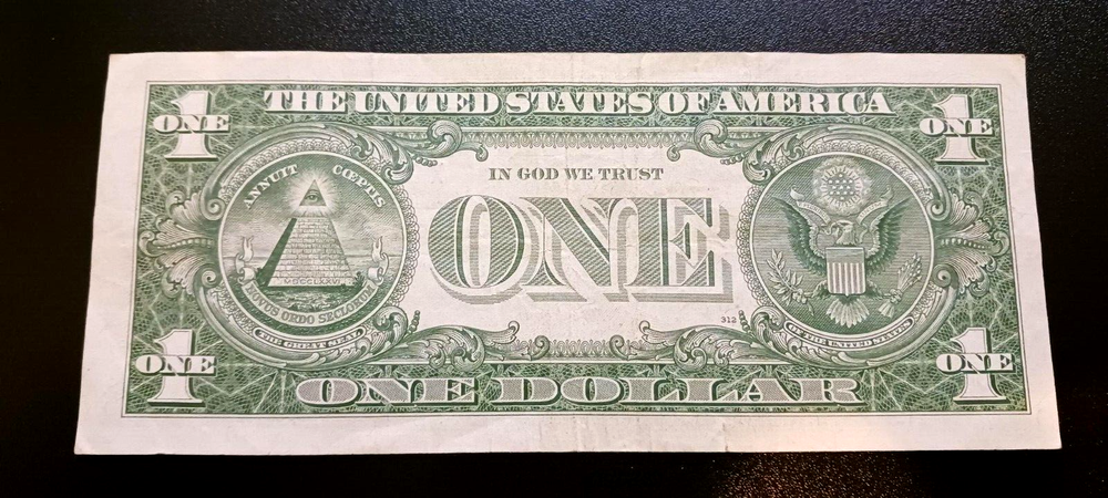 1957 ERROR $1 Silver Certificate Serial Number Error & Misaligned Miscut Error