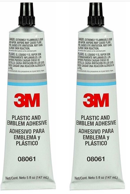 3M 8061  Adhesive Glue Security Craft Plastic Emblem (2 Pack)