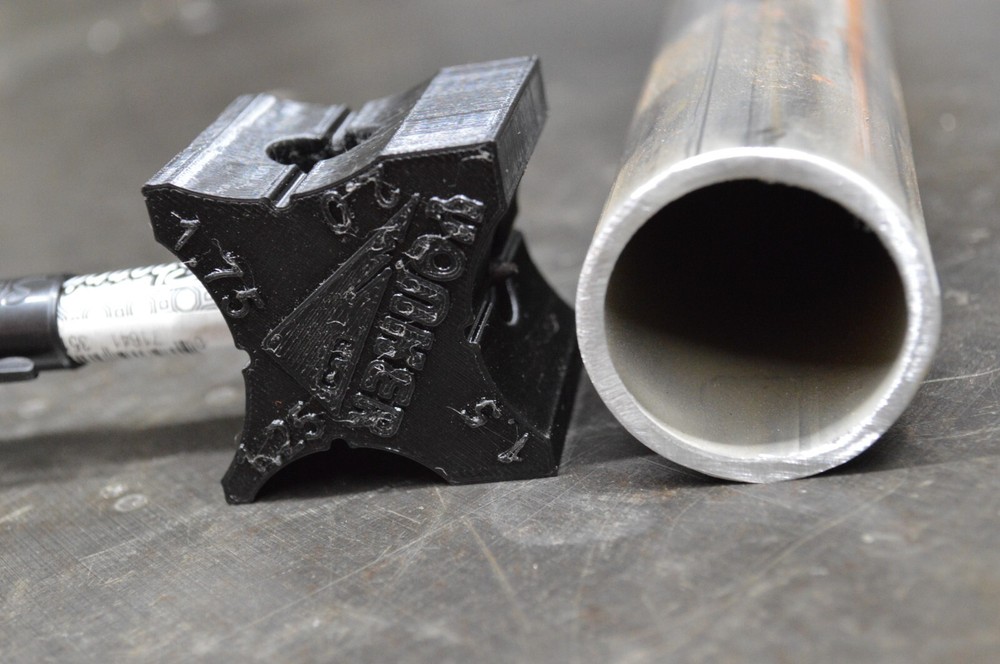 Tubing Pipe Centerline Marker Tool Sharpie