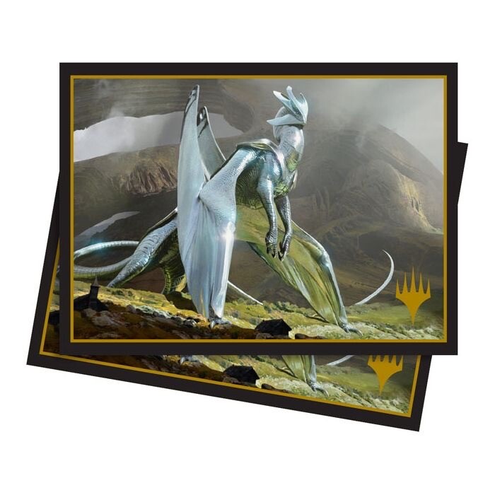 Ultra Pro - Standard Deck Protector - Elder Dragons - Chromium - 100 Sleeves