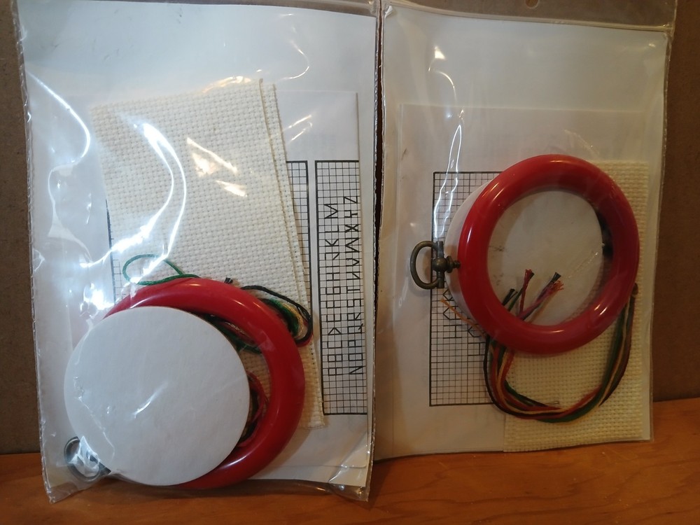 Cross Stitch Fabric & Small Kits Mixed Lot