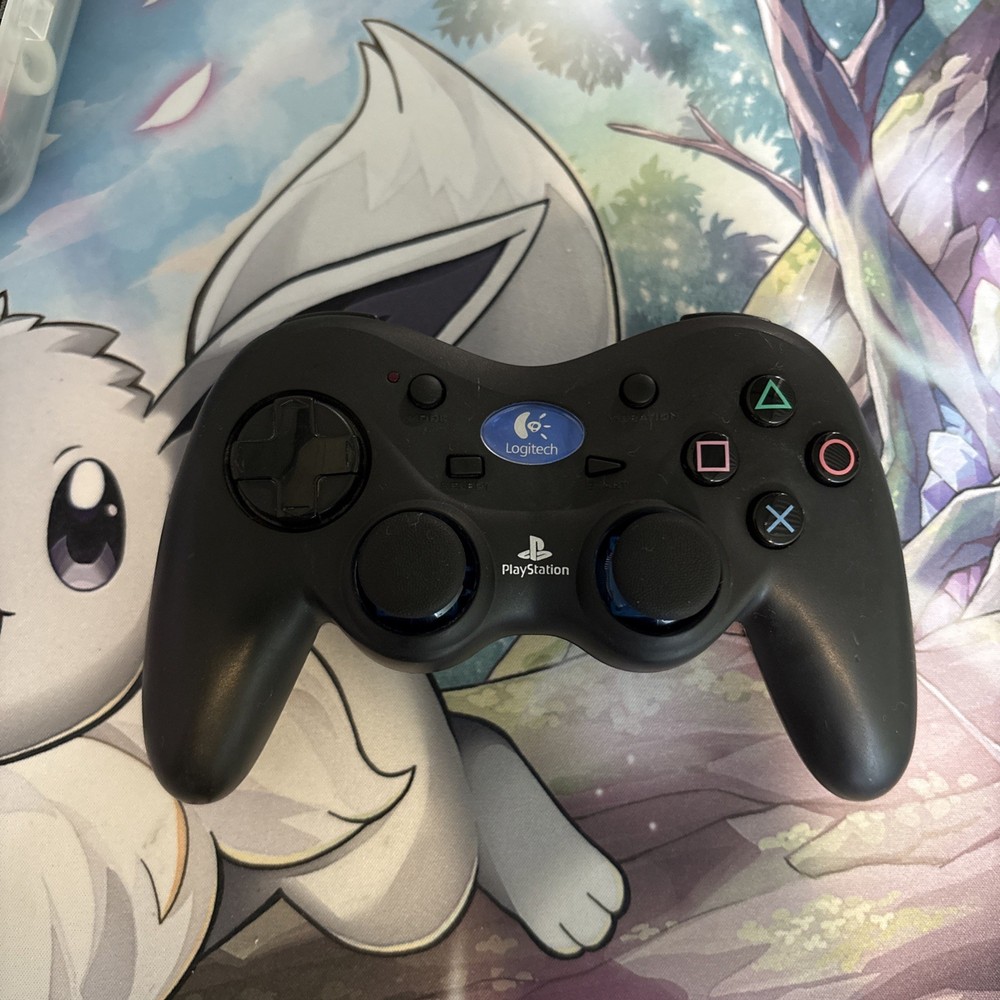 Logitech PS2 Wireless Cordless Action Controller Only No Dongle TESTED WORKS