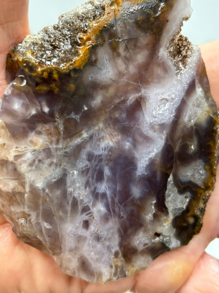 Mexican Cathedral Agate Slabs Cabbing Lapidary Combo Ship Avail