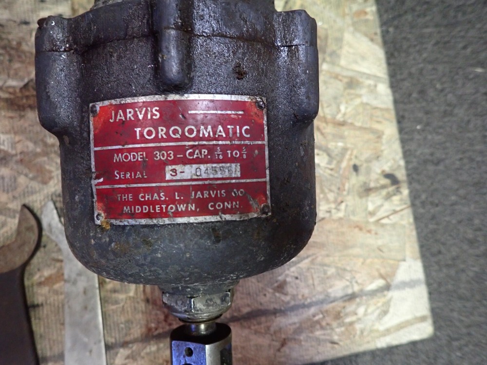 JARVIS TORQOMATIC TAPPING HEAD CAPACITY 5/16-5/8"
