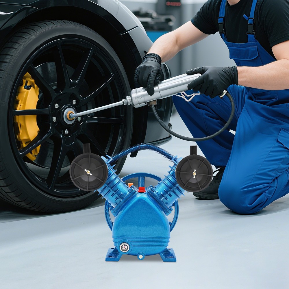 Replacement Air Compressor Pump Single Stage V Style Twin Cylinder 3 HP 2-Piston