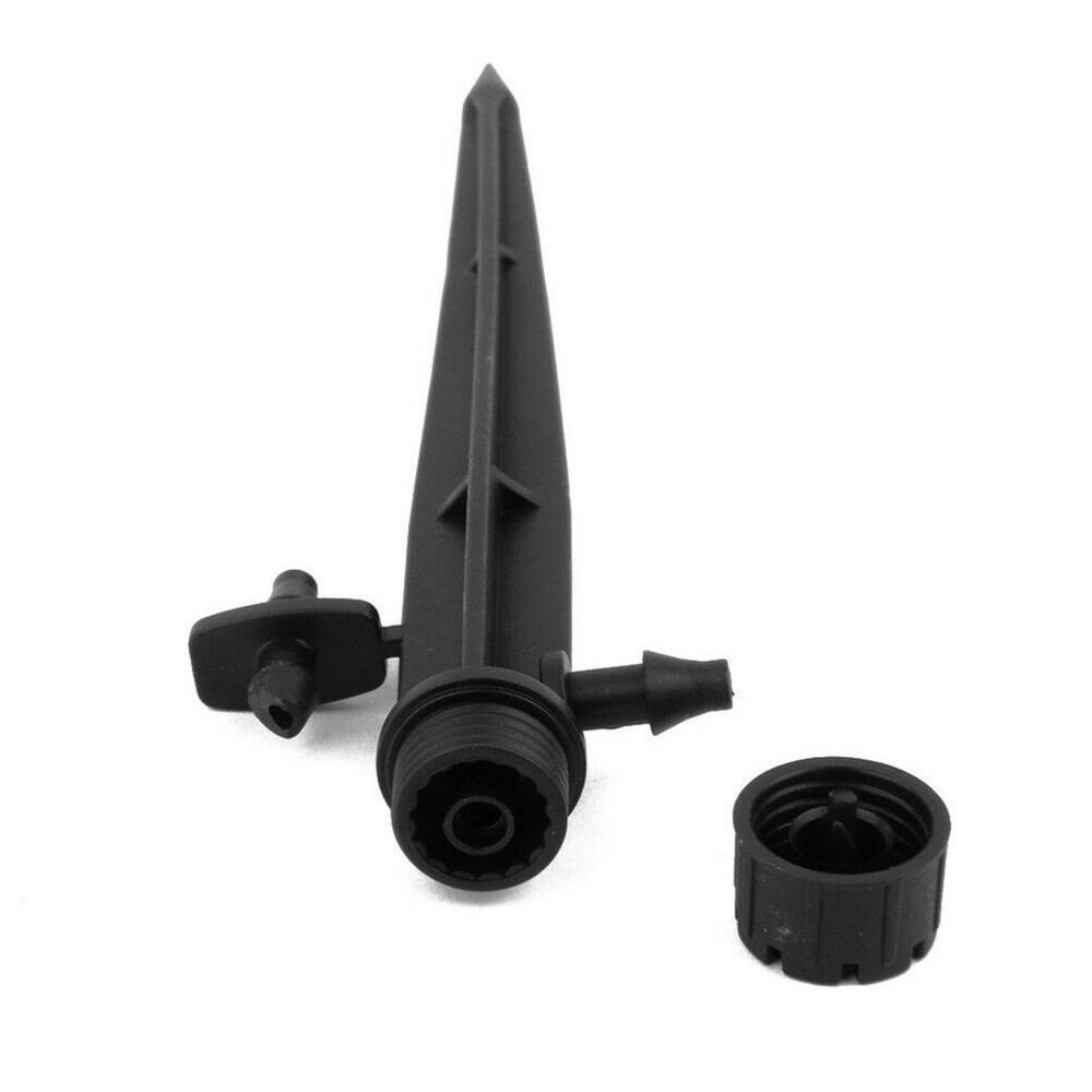50Pack Adjustable Water Flow Irrigation Dripper Nozzle Stake Emitter Drip j