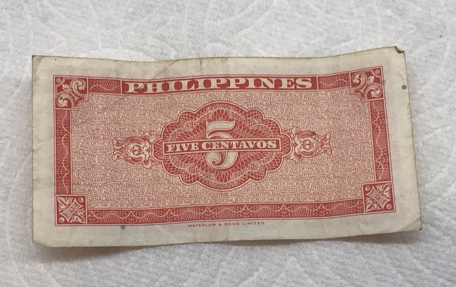 Central Bank - PHILIPPINES - 5 Centavos & 10 Centavos 1949 Circulated