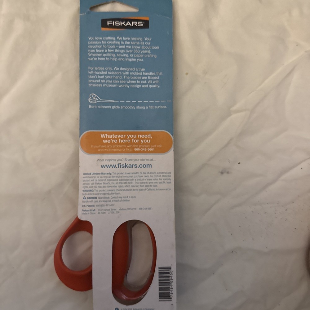 Fisksrs classic lefty scissors model number 9450