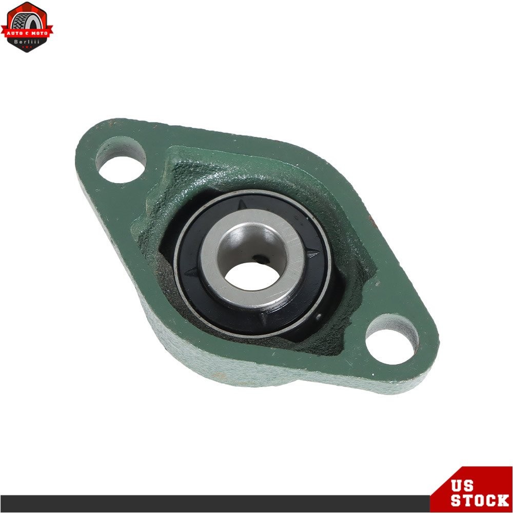 10Pack 5/8Inch Bore UCFL202-10 2 Bolt Solid Base Pillow Block Flange Bearing