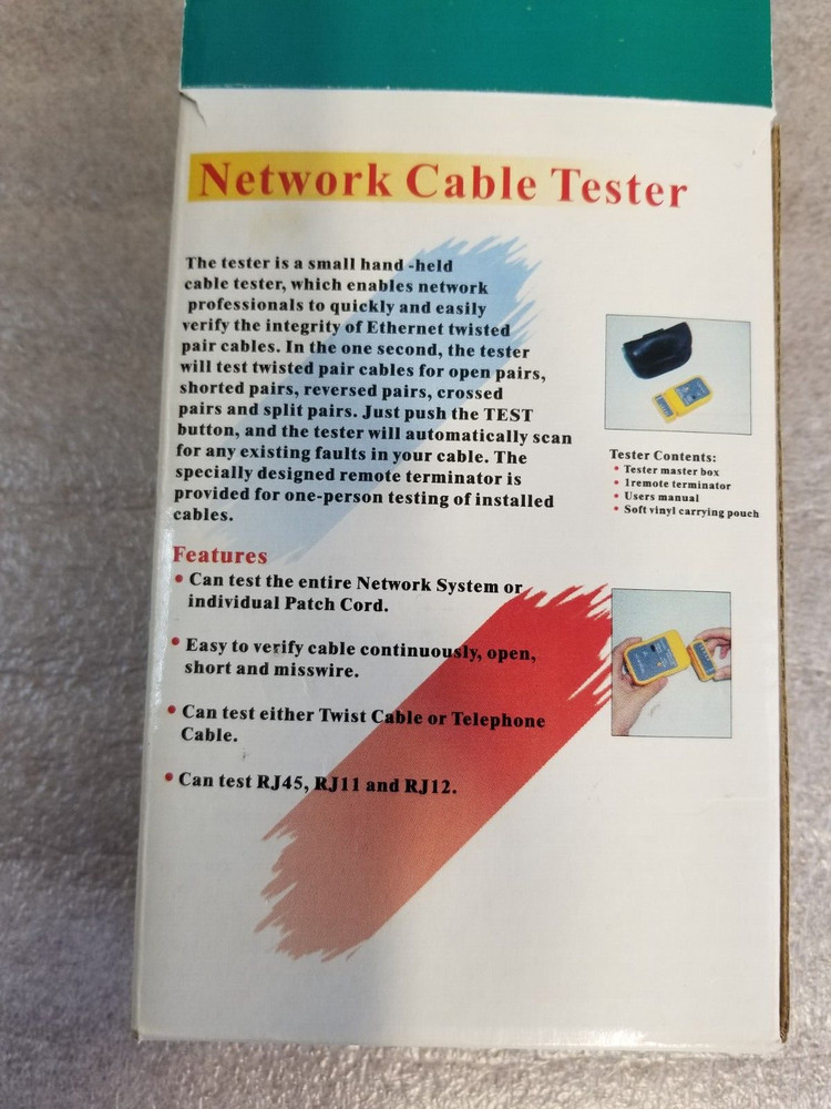 Network Cable Tester