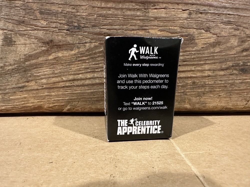 The Celebrity Apprentice Pedometer Walking Personal Exercise Counter TRUMP