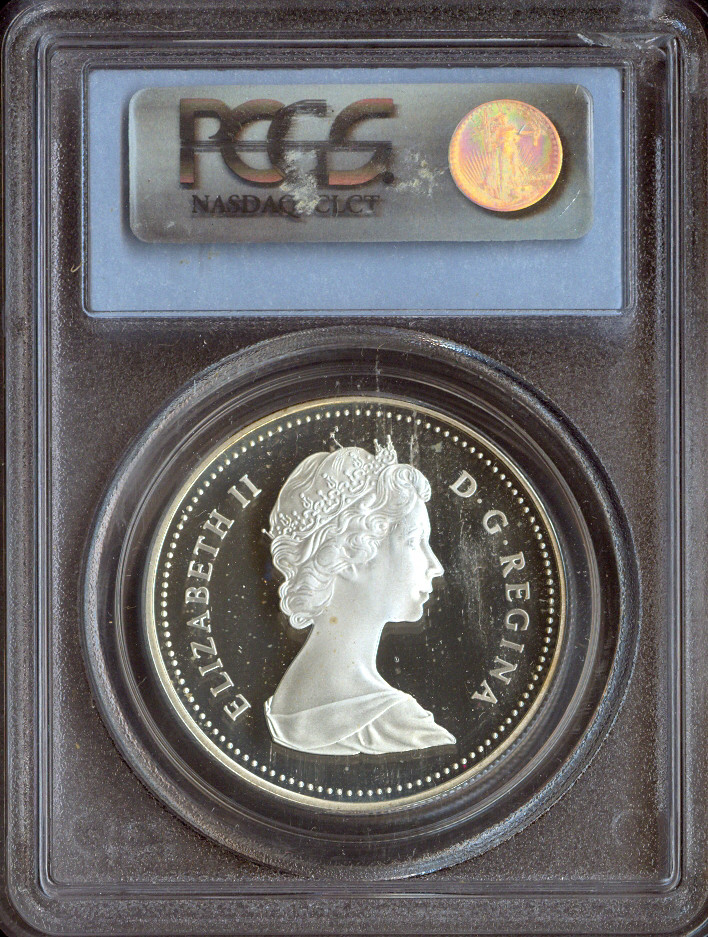 1982 Canada Silver Regina Dollar $1 PCGS PR69 DCAM - Quality