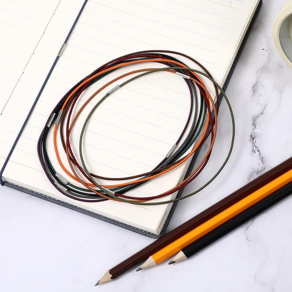 10-Pack Elastic Bands for Notebook Inserts and Travel Journal Refills