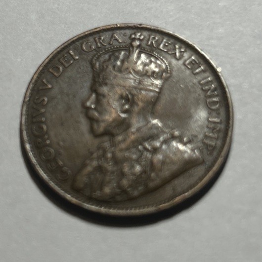 1914 CANADIAN LARGE CENT, FREE SHIPPING