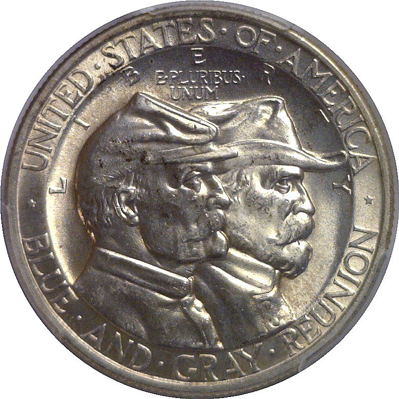 1936 Gettysburg Commemorative Half Dollar PCGS MS-65