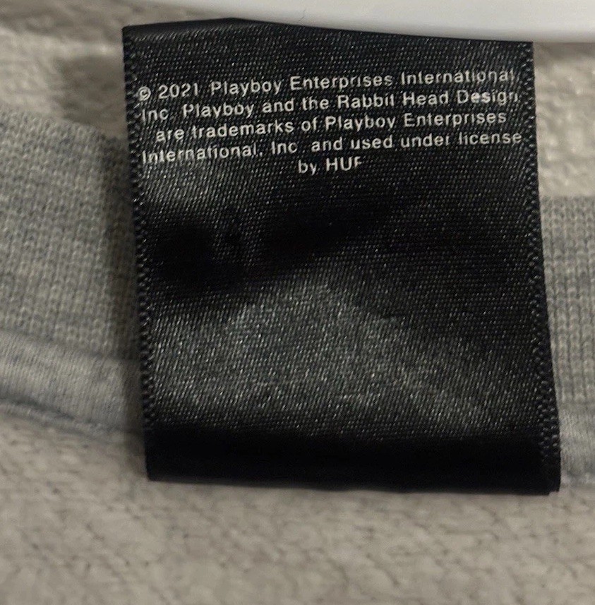 HUF X Playboy Rabbit Head Crew XL