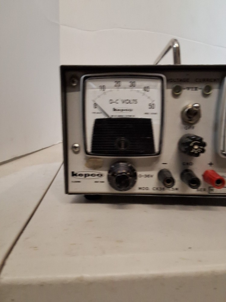 Vintage Kepco Regulated DC Power Supply Untested