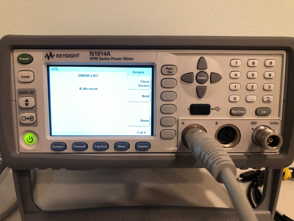 Agilent/Keysight N1914A EPM Series Power Meter+E9300A E-Series Avg power sensor