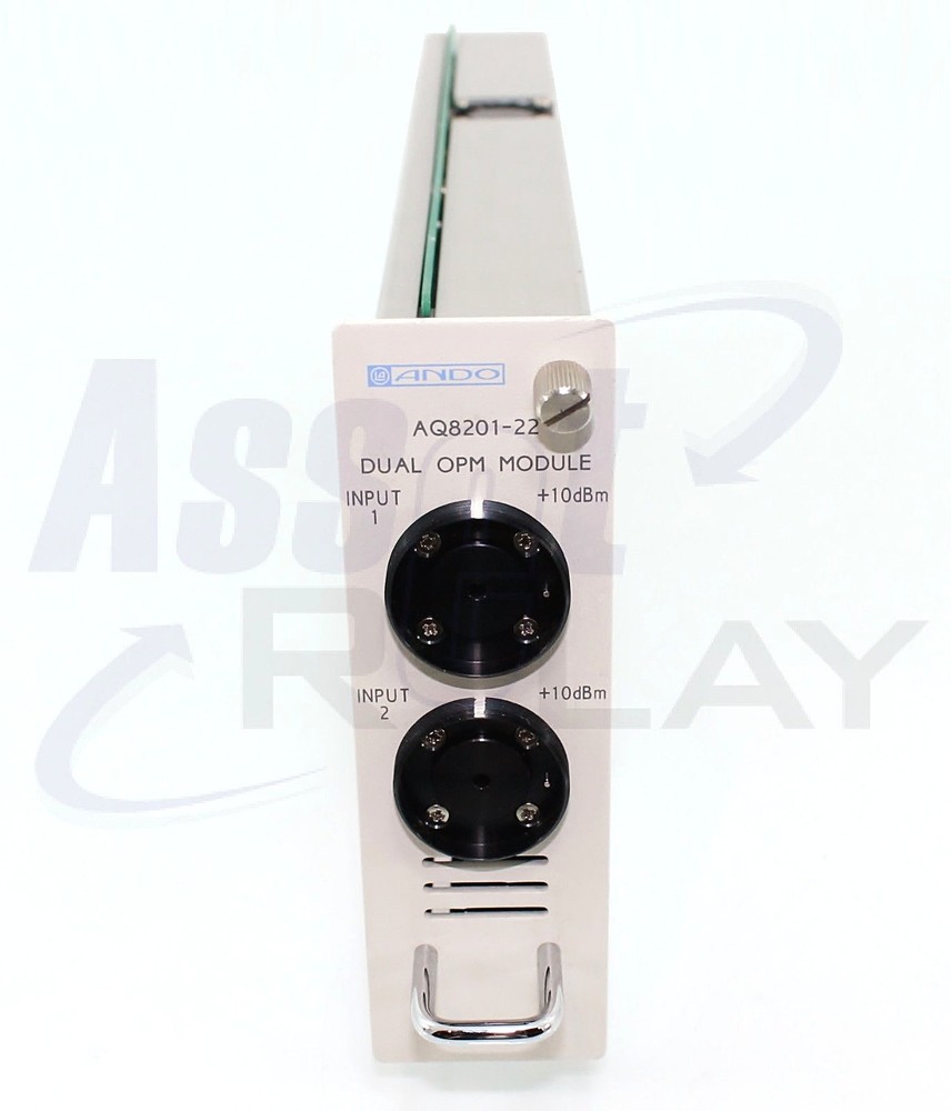 Ando AQ8201-22 OPM Dual Sensor Optical Power Meter Module InGaAs (Calibrated)