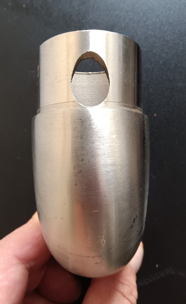 E4471 Articulated Curved Elbow Fitting Connector - AISI 316