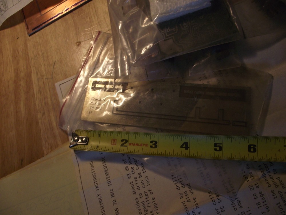 ROBERT - COLEMAN 70MHz INTERMEDIATE FREQUENCY BOARD KIT.