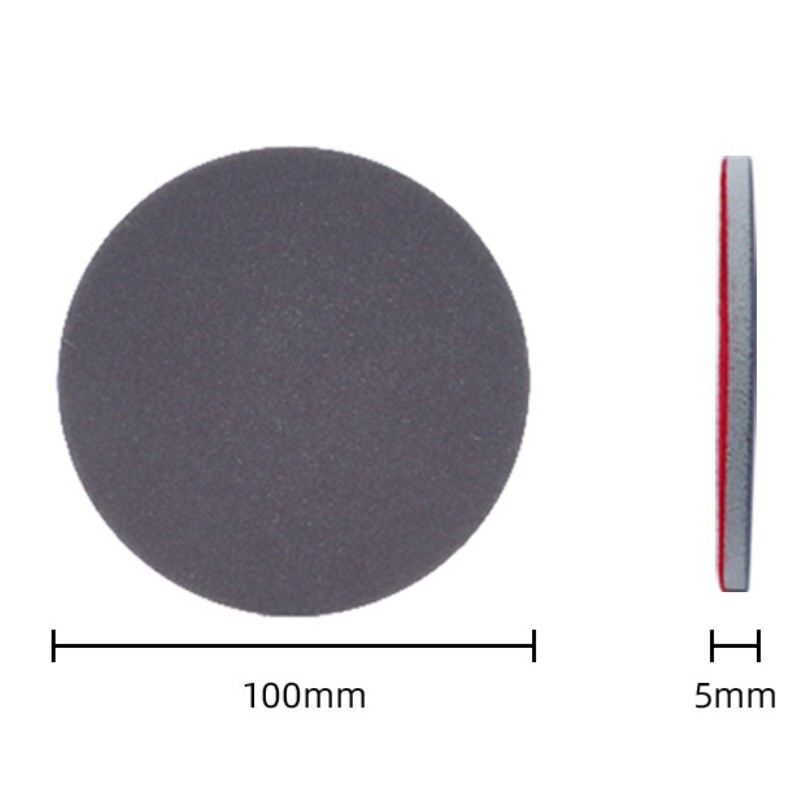 4" 1000 Grits Hook and Loop Sanding Disc, Sponge Sanding Pad Sandpaper 10pcs