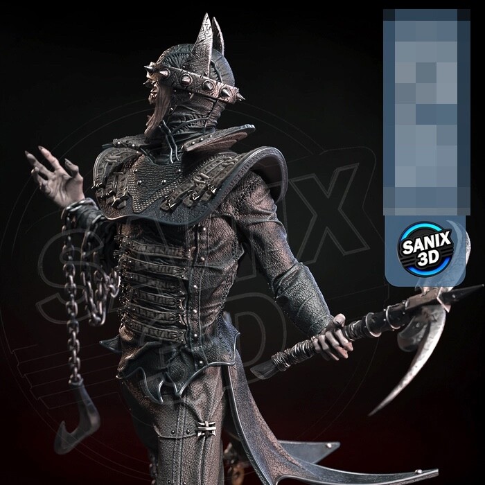 Batman Who Laughs Statue 3D Printed Kit Unpainted/Unassembled