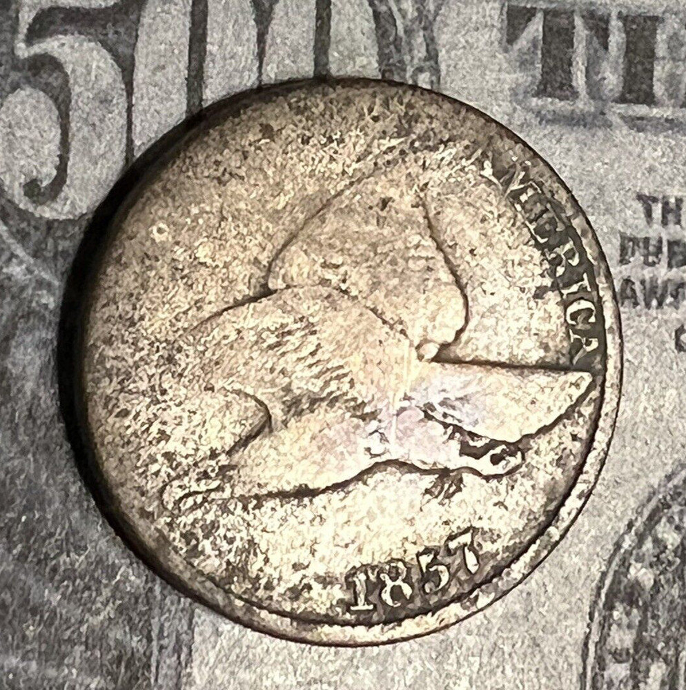 1857 Flying Eagle Cent - Nice Condition - Great Find - Rare