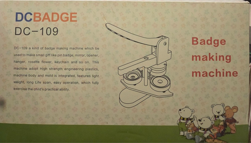 Badge Making Machine DC -109