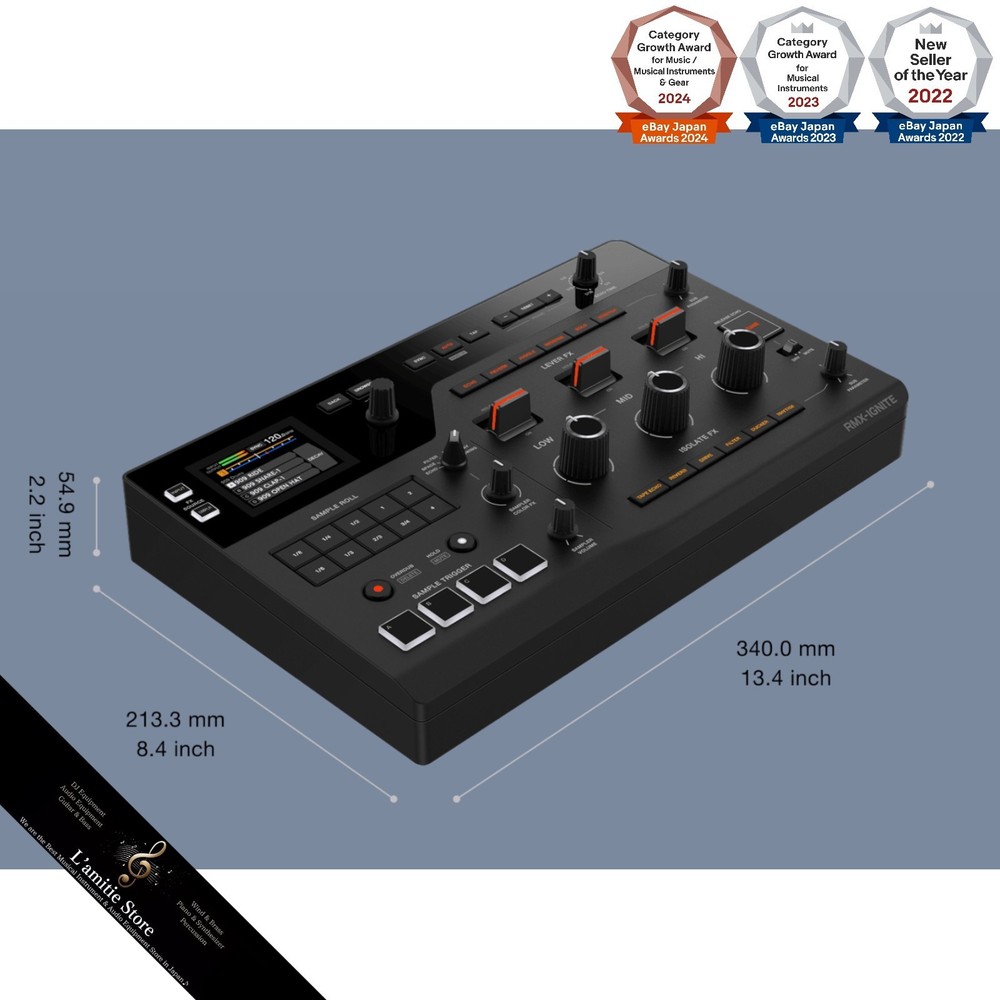 AlphaTheta RMX-IGNITE Pioneer Pro DJ Remix Station Effector Controller Sampler